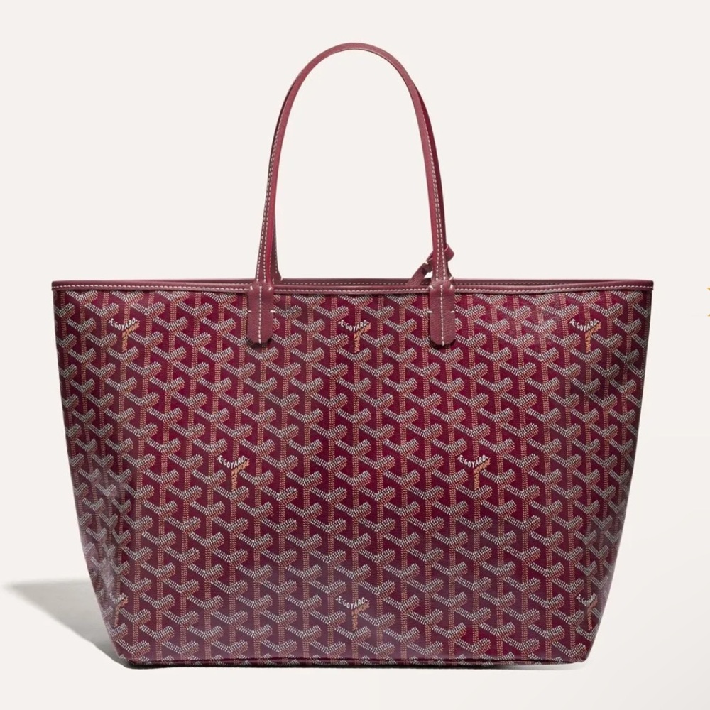 NWT Goyard Saint Louis PM Tote - Burgundy